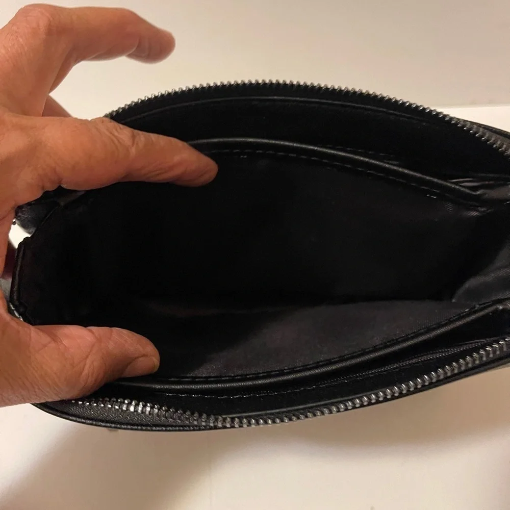 Ouluoba new Men Wrist Clutch Bag with lock